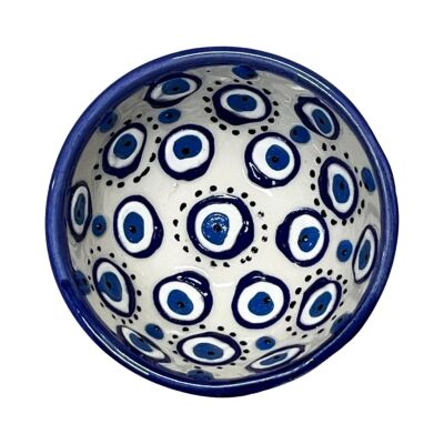 8 cm Mavi Nazarlık Desen Seramik Bowl - 1